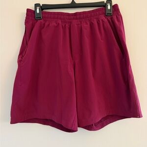 Lululemon Mens Pace Breaker Lined Gym Performance Running Athletic Train Shorts